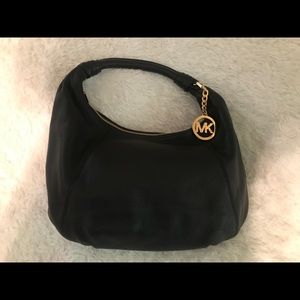 NWOT Black MK leather purse